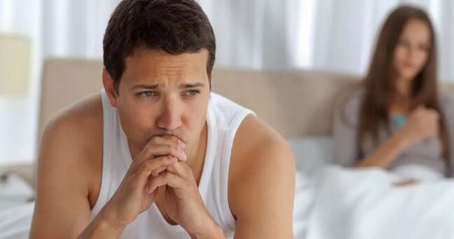 Simptomi prostatitisa prisiljavaju muškarca da izbjegava seksualne odnose